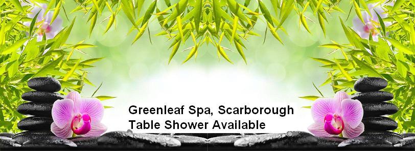 greenleaf table shower